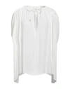 Maison Rabih Kayrouz Woman Blouse White Size 6 Polyester In White