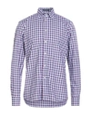 B.d.baggies B. D.baggies Man Shirt Blue Size Xxl Cotton In Blue