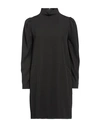 8pm Woman Short Dress Black Size S Polyester, Elastane