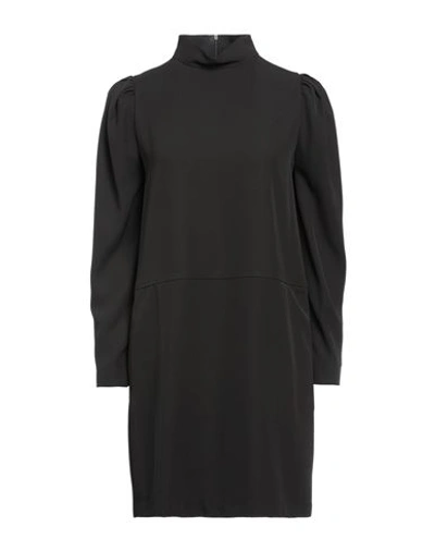 8pm Woman Short Dress Black Size S Polyester, Elastane