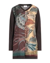 Ferragamo Woman Sweater Plum Size Xs Cashmere, Virgin Wool, Silk In Purple