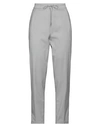 Fabiana Filippi Woman Pants Light Grey Size 6 Virgin Wool, Ecobrass