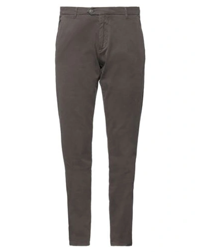 Roy Rogers Roÿ Roger's Man Pants Dark Brown Size 40 Cotton, Elastane In Brown