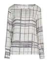 Caractere Caractère Woman Top Off White Size 10 Viscose In Off White