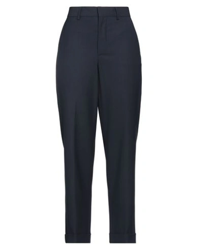 Closed Woman Pants Midnight Blue Size 30 Polyester, Virgin Wool, Elastane