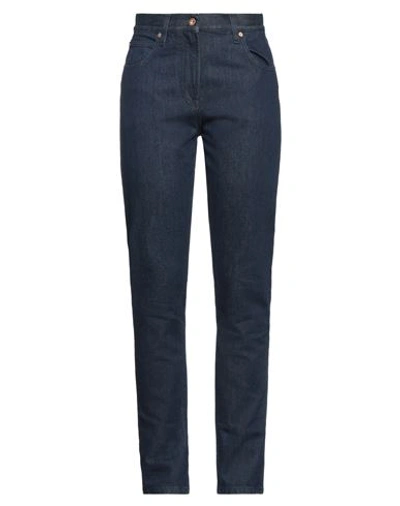 Aspesi Woman Denim Pants Blue Size 8 Cotton