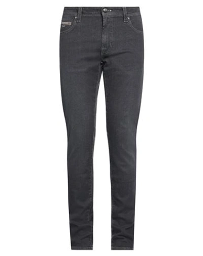 Tramarossa Man Denim Pants Black Size 35 Cotton, Polyester, Elastane