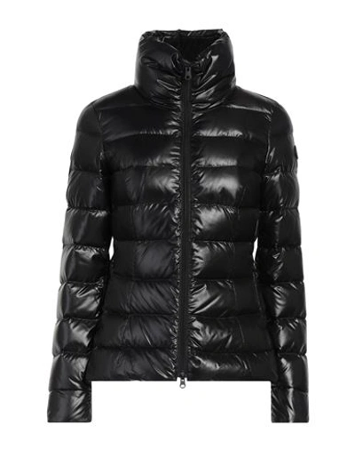 Geospirit Woman Down Jacket Black Size 8 Polyamide In Black
