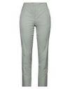 Odeeh Woman Pants Sage Green Size 8 Cotton In Sage Green