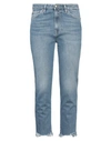 3x1 Nyc Woman Jeans Blue Size 32 Cotton, Elastane In Blue