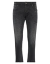 GAELLE PARIS GAËLLE PARIS MAN JEANS BLACK SIZE 32 COTTON, ELASTANE