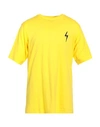 Giuseppe Zanotti Man T-shirt Yellow Size 3xl Cotton