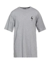 Giuseppe Zanotti Man T-shirt Light Grey Size 3xl Cotton