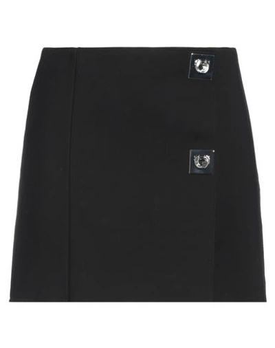 Givenchy Woman Mini Skirt Black Size 4 Polyamide, Cotton, Elastane