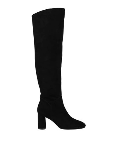 Bibi Lou Woman Knee Boots Black Size 11 Soft Leather