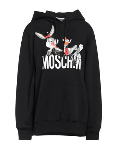 Moschino Sweatshirt In Black