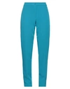 Mirella Matteini Woman Pants Azure Size 10 Polyester, Elastane In Blue