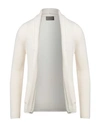 Altea Man Cardigan Ivory Size Xxl Wool, Acrylic In White