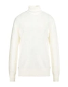 Molo Eleven Man Turtleneck Ivory Size Xxl Wool, Polyamide In White