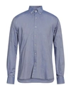 Herman & Sons Man Shirt Blue Size 15 ½ Cotton