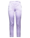 Haveone Woman Pants Lilac Size S Polyester, Elastane In Purple