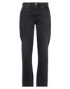 Agolde Woman Denim Pants Steel Grey Size 28 Organic Cotton, Elastane In Black
