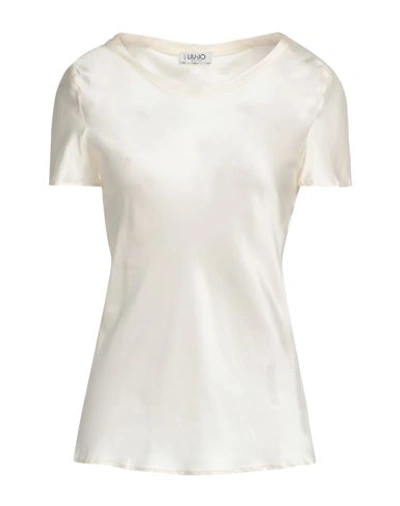 Liu •jo Woman Blouse White Size 2 Viscose In White