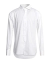 Alessandro Gherardi Man Shirt White Size 16 Cotton In White