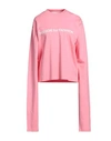 Gcds Woman T-shirt Pink Size 3xl Cotton