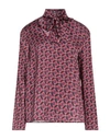 Caractere Caractère Woman Top Garnet Size 6 Polyester In Red