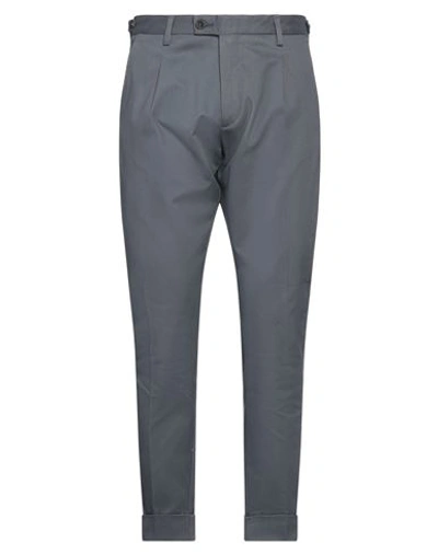 Messagerie Man Pants Grey Size 30 Cotton, Elastane