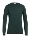 Bellwood Man Sweater Dark Green Size 46 Cotton, Cashmere