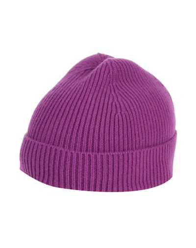 Soeur Woman Hat Mauve Size Onesize Wool In Purple
