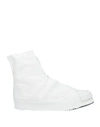 Yohji Yamamoto Woman Sneakers White Size 6 Textile Fibers