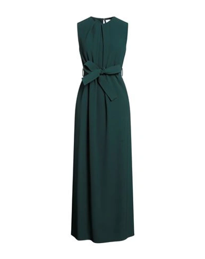 P.a.r.o.s.h P. A.r. O.s. H. Woman Maxi Dress Dark Green Size M Polyester, Elastane