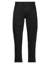 Cycle Man Pants Black Size 32 Cotton In Black
