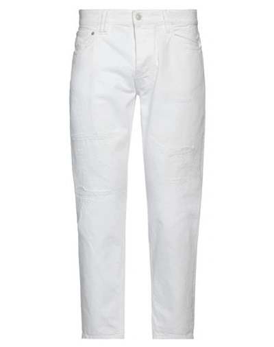 Cycle Man Pants White Size 35 Cotton