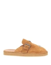 Haani Woman Mules & Clogs Camel Size 9 Leather In Beige