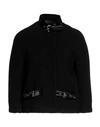 Moschino Couture Woman Blazer Black Size 8 Virgin Wool, Polyester, Elastane In Black