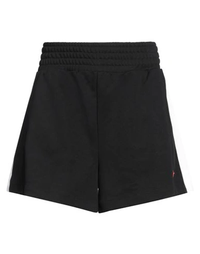 Puma Woman Shorts & Bermuda Shorts Black Size L Cotton, Polyester