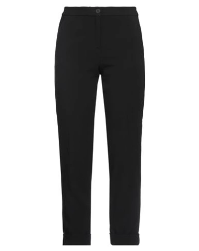 Caractere Caractère Woman Pants Black Size 6 Polyester, Viscose, Elastane In Black