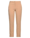 Caractere Caractère Woman Pants Sand Size 10 Polyester, Viscose, Elastane In Beige