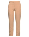 Caractere Caractère Woman Pants Sand Size 8 Polyester, Viscose, Elastane In Beige