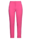 Caractere Caractère Woman Pants Fuchsia Size 10 Polyester, Viscose, Elastane In Pink