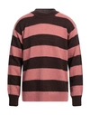 President's Man Sweater Chocolate Brown Size L Acrylic, Mohair Wool, Polyamide In Brown