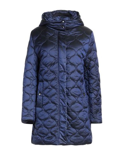 Caractere Caractère Woman Puffer Midnight Blue Size 4 Polyamide