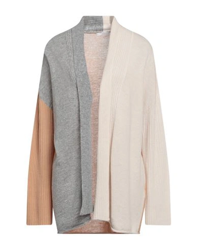 Elena Miro' Elena Mirò Woman Cardigan Beige Size M Wool