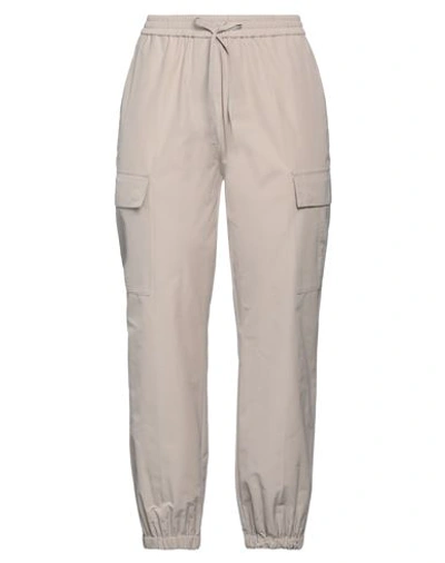 Massimo Alba Woman Pants Beige Size Xl Polyester, Cotton