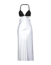 Dodo Bar Or Woman Long Dress White Size 8 Silk In White