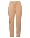 VDP COLLECTION VDP COLLECTION WOMAN PANTS SAND SIZE 6 COTTON, POLYAMIDE
